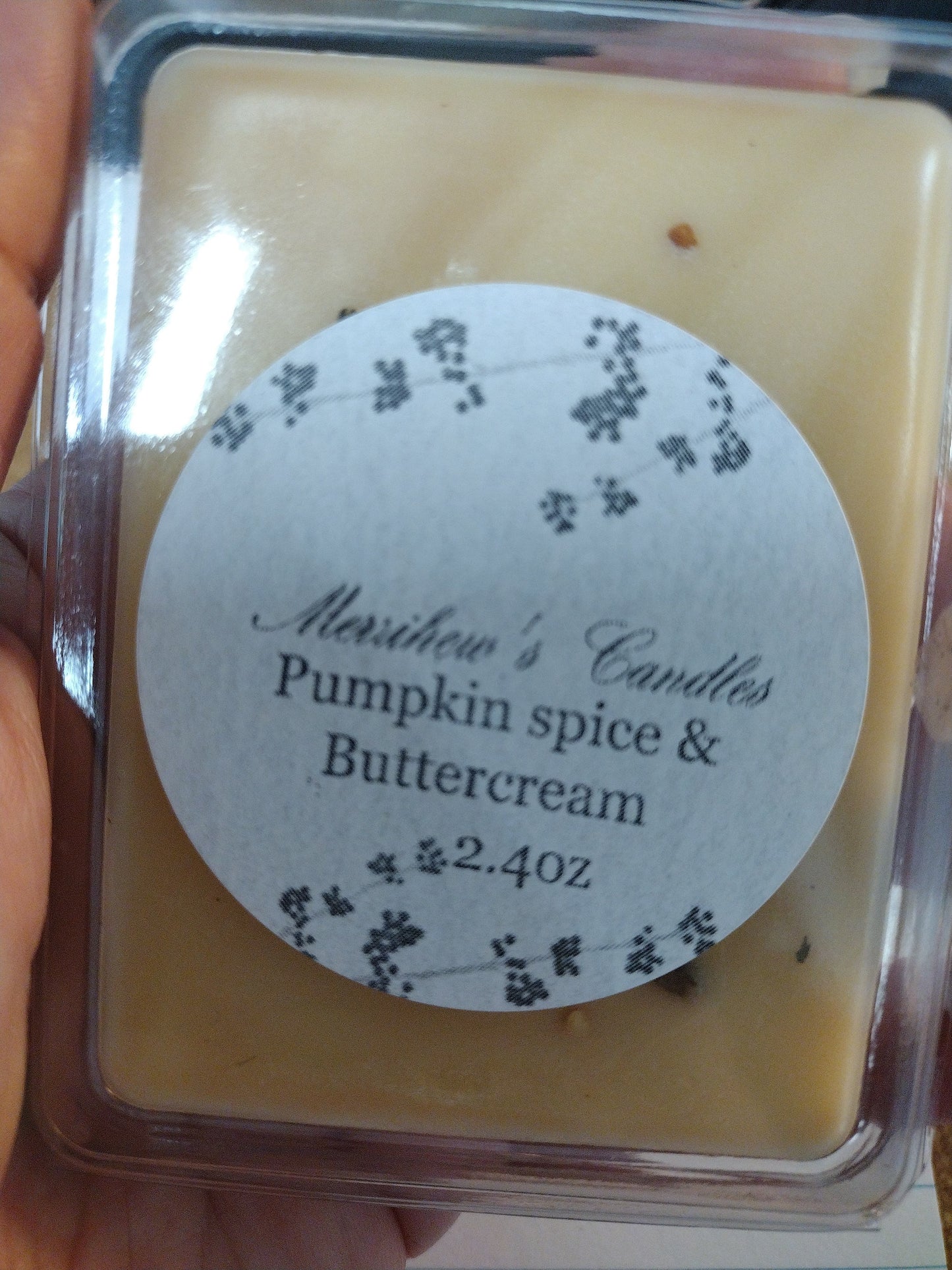 Pumpkin Spice & Buttercream Soy Melts and Candles