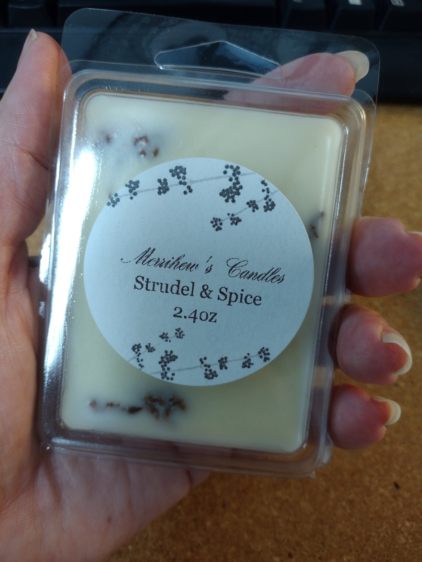 Strudel and Spice Soy Melts and Candles